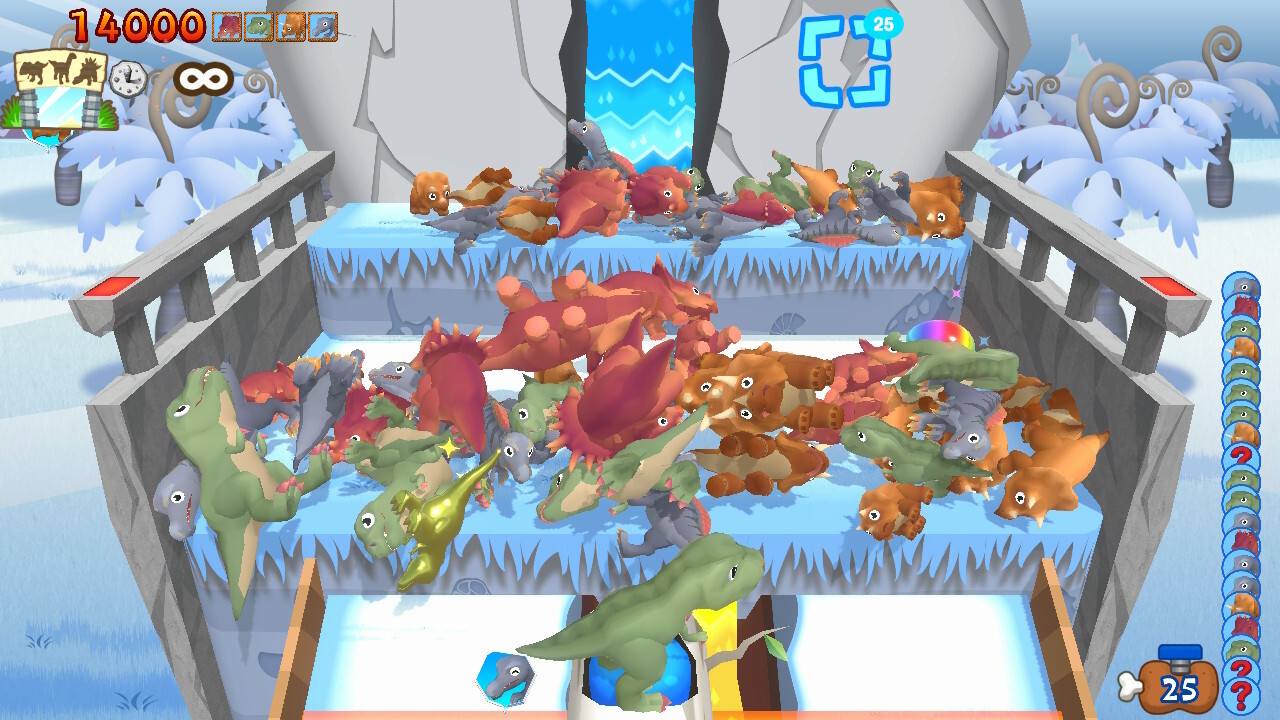 Throw it! Dinosaur Panic — скриншот 1