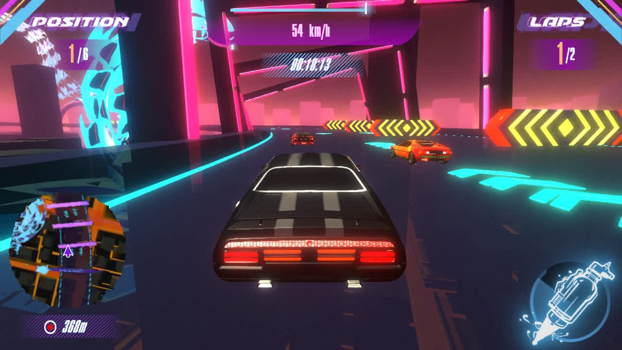 Cyber Racers: Retro Neon Punk Drift for Nintendo Switch - Nintendo