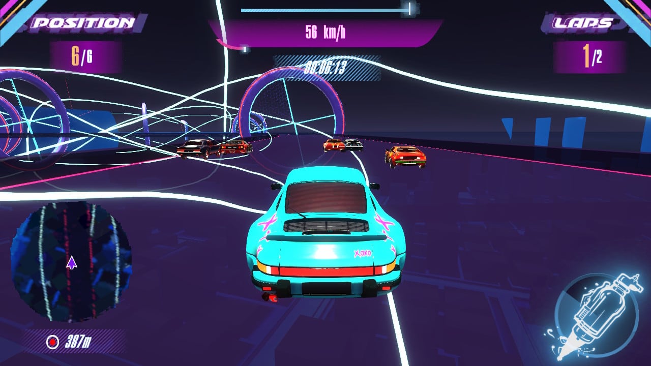 Cyber Racers: Retro Neon Punk Drift for Nintendo Switch - Nintendo