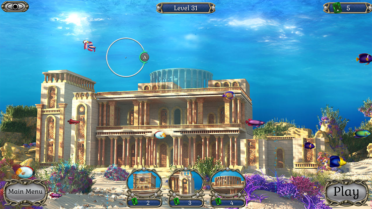 Jewel Match Atlantis Solitaire Collector's Edition for Nintendo Switch ...