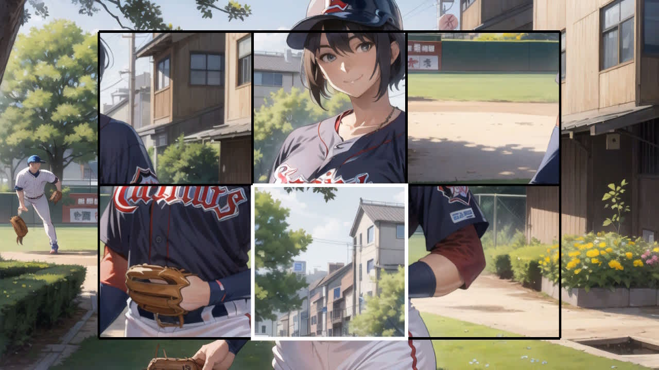 Anime Girls: Busty Baseball — скриншот 1