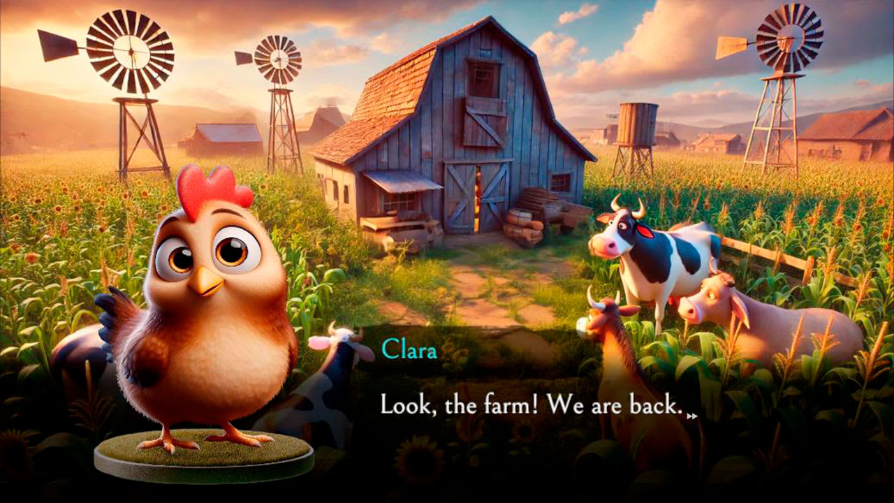 Chicken Party: Animal Farm — скриншот 1