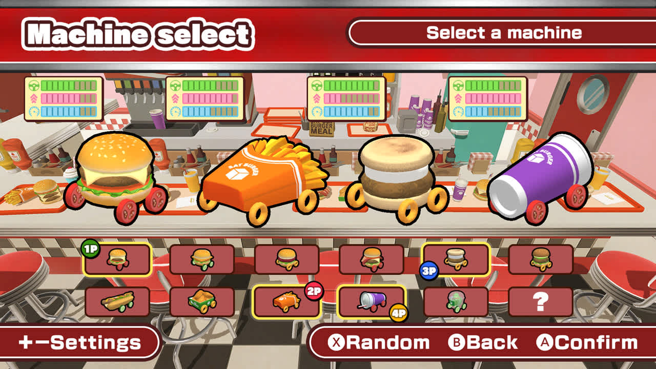 BURGER RACE para Nintendo Switch - Sitio Oficial de Nintendo para Chile