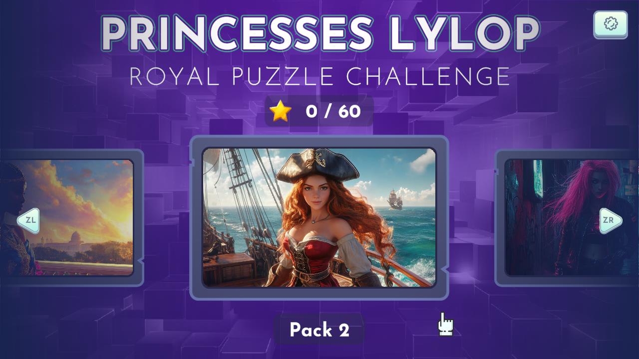 Princesses Lylop: Royal Puzzle Challenge — скриншот 1