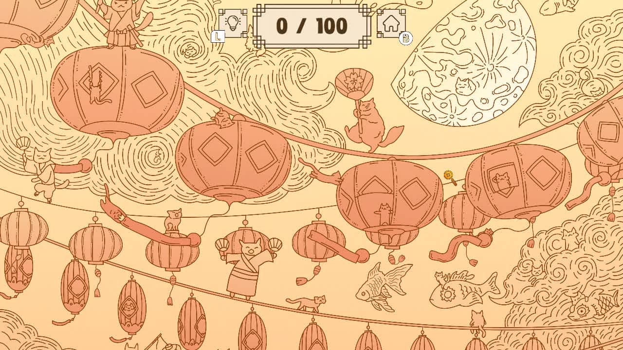 Cats Visiting Lunar New Year — скриншот 1