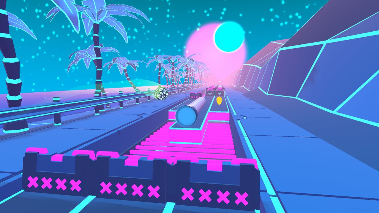 Neon Roller — скриншот 1