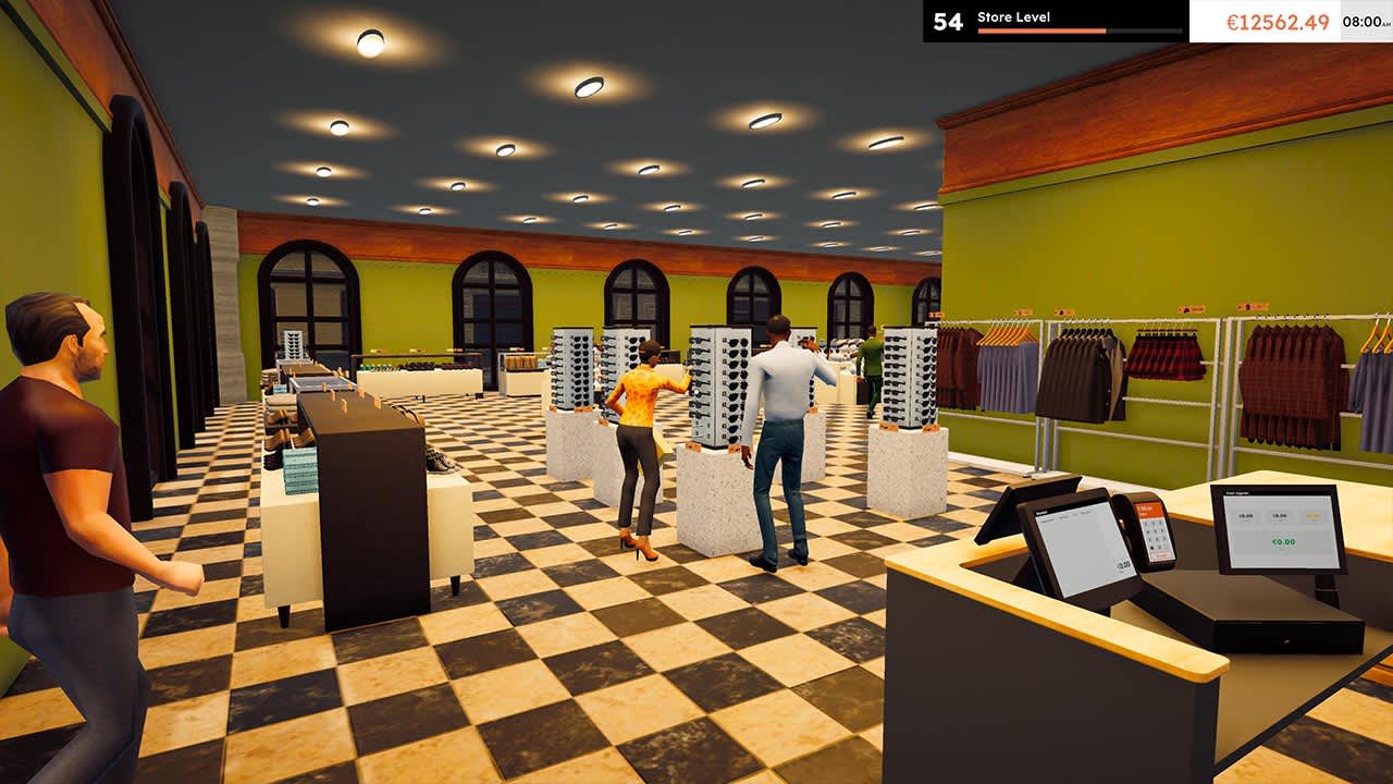 Clothes & Outlet Supermarket Store Simulator for Nintendo Switch ...