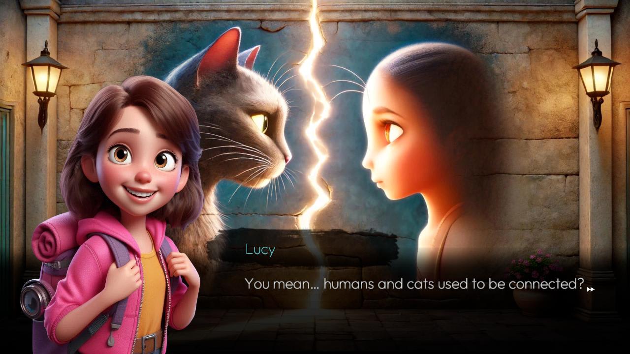 Lucy and the Talking Cat: The Secret Cat Kingdom — скриншот 1