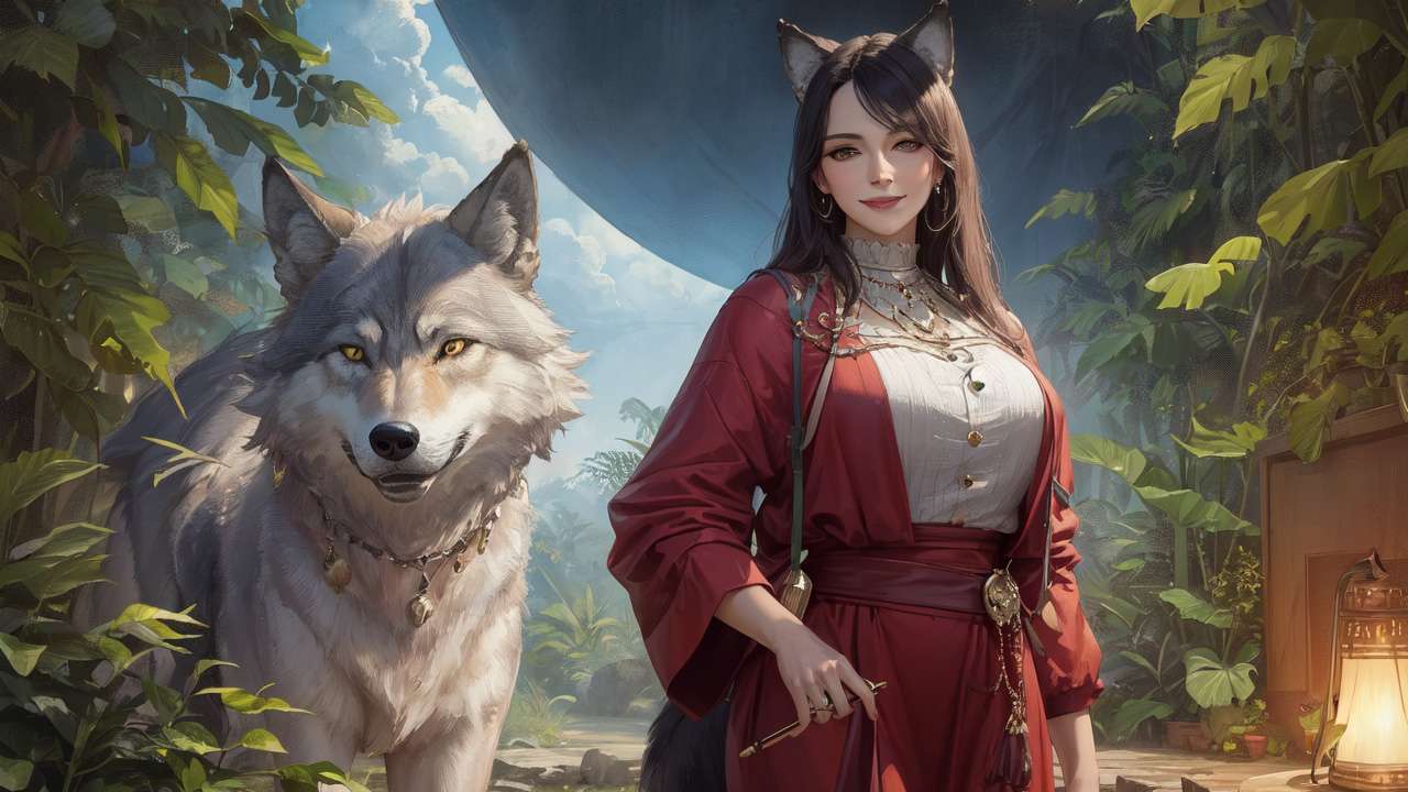 Sugoi Girls: Wolf Romance — скриншот 1
