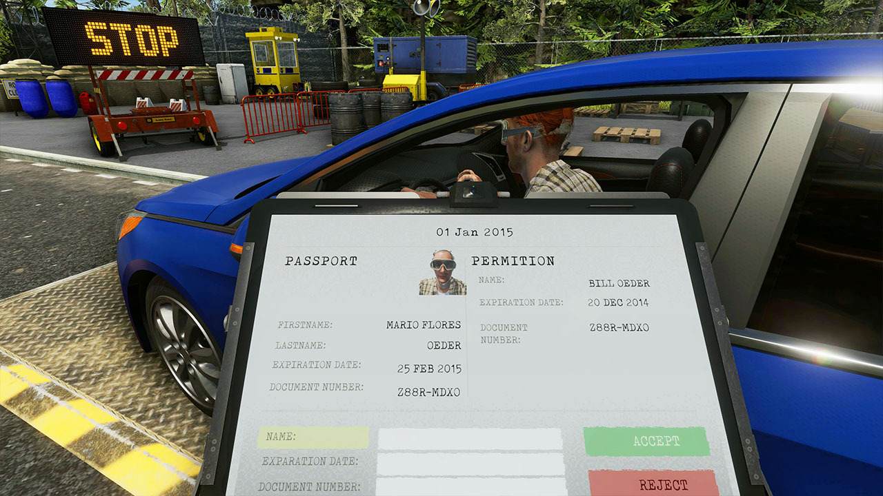 CONTRABAND BORDER POLICE SIMULATOR — скриншот 1