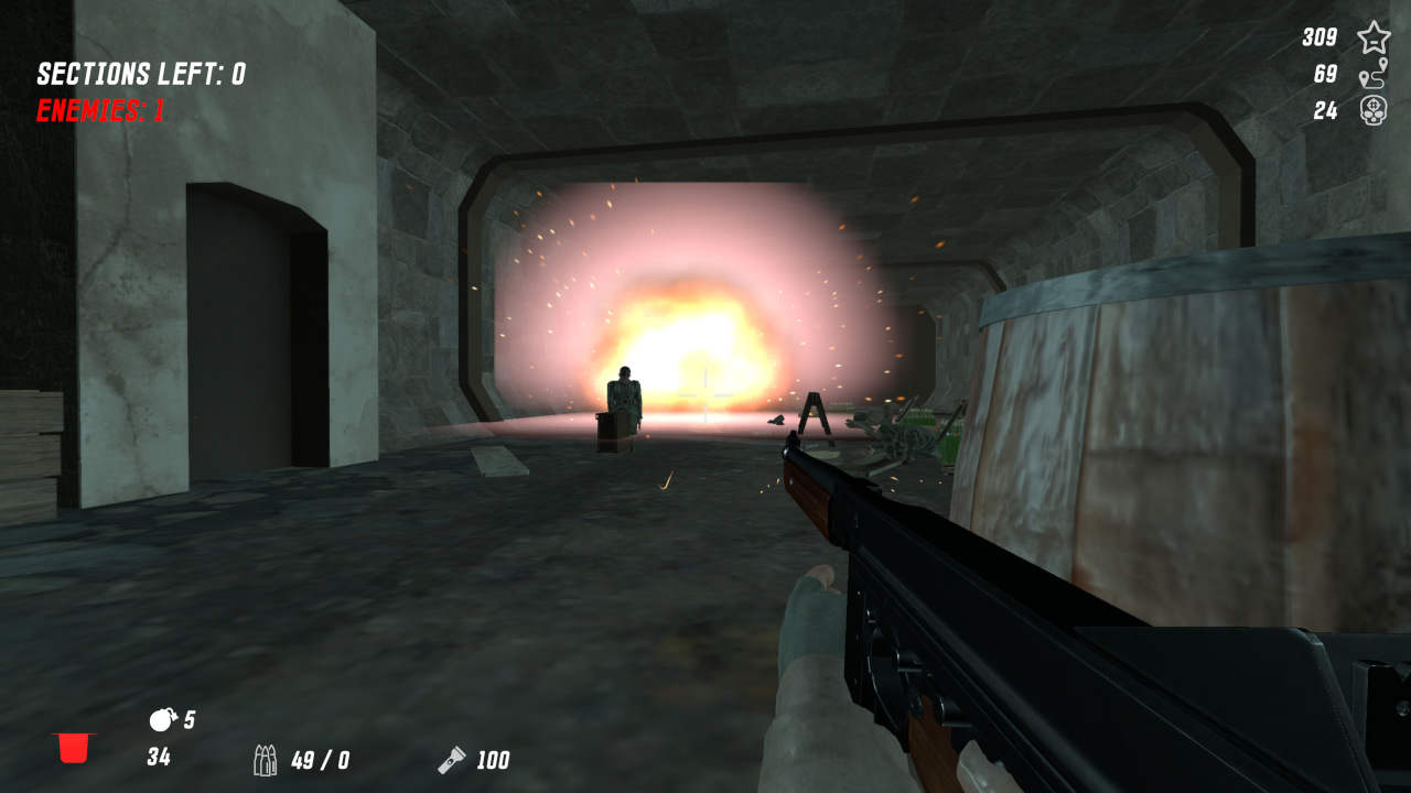 Bunkers 1944 FPS — скриншот 1