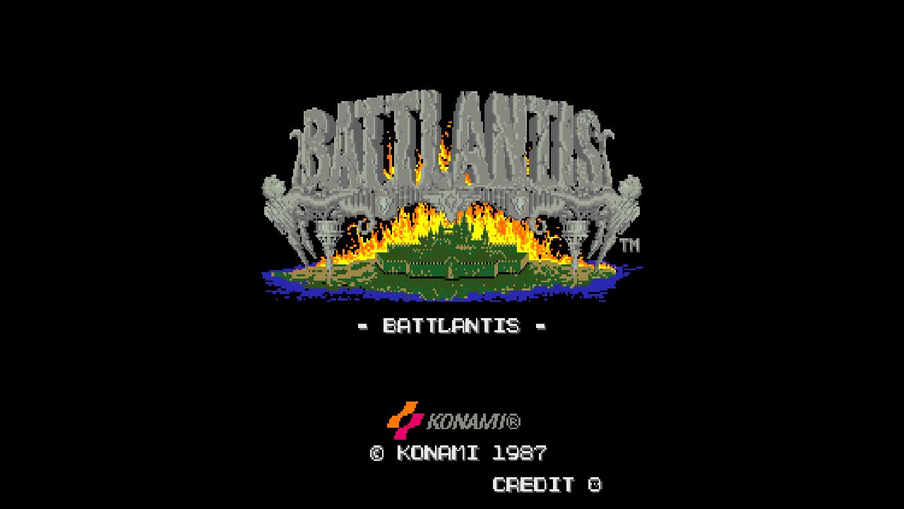Arcade Archives BATTLANTIS — скриншот 1
