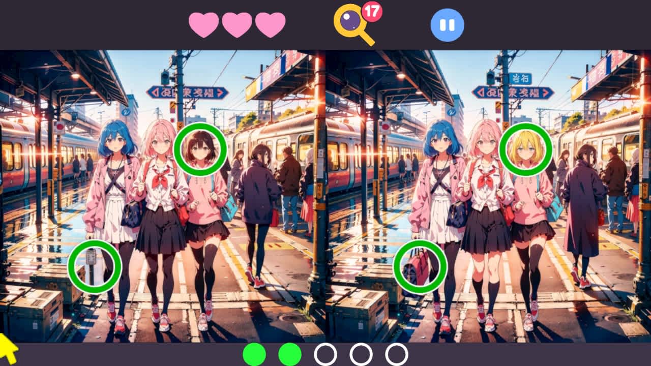 Lovely Spot the Difference — скриншот 1