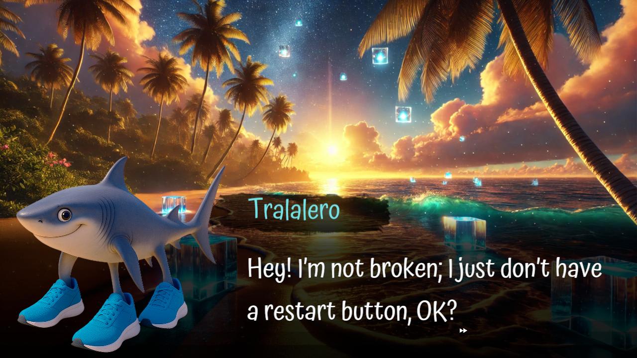 Brainrot: Tralalero and The Lost Soul of AI — скриншот 1