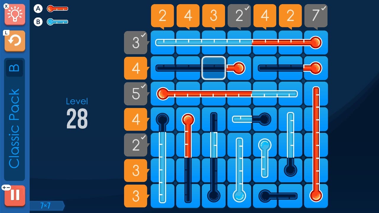 Grids of Thermometers — скриншот 1