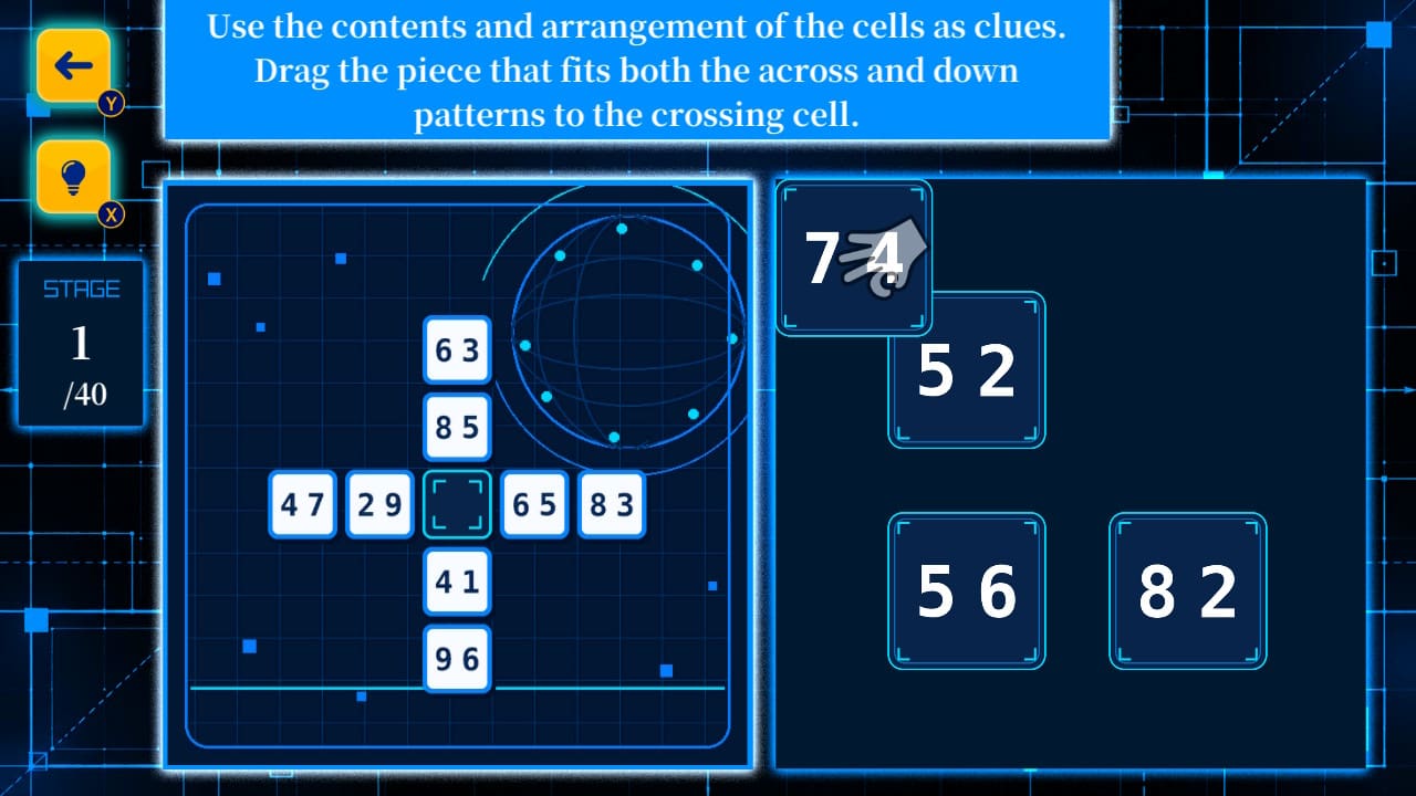 IQ Cross Logic: Spot the Pattern, Solve the Puzzle — скриншот 1