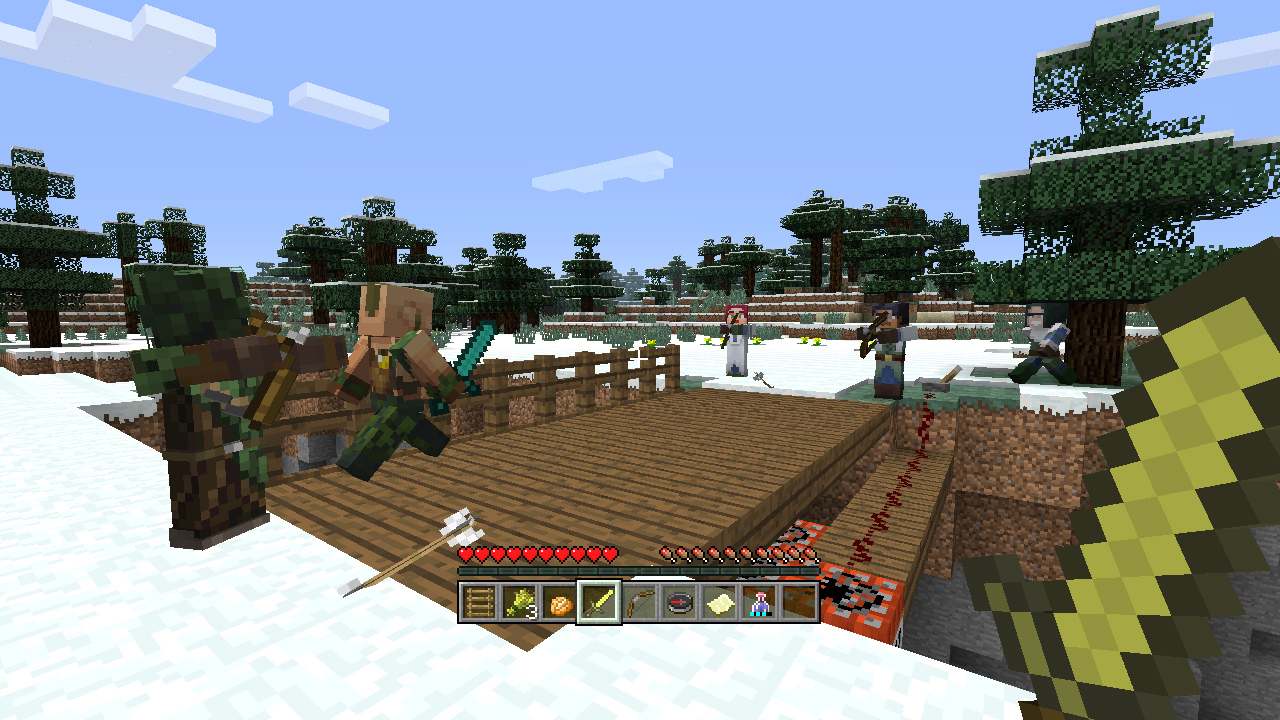 Minecraft: Nintendo Switch Edition: Biome Settlers Skin Pack 1 — скриншот 1