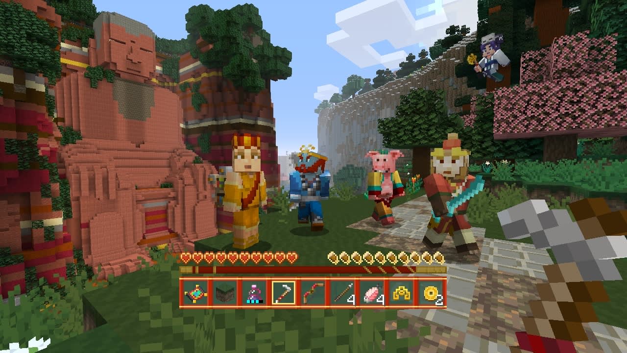 Minecraft: Nintendo Switch Edition: Chinese Mythology Mash-up Pack — скриншот 1