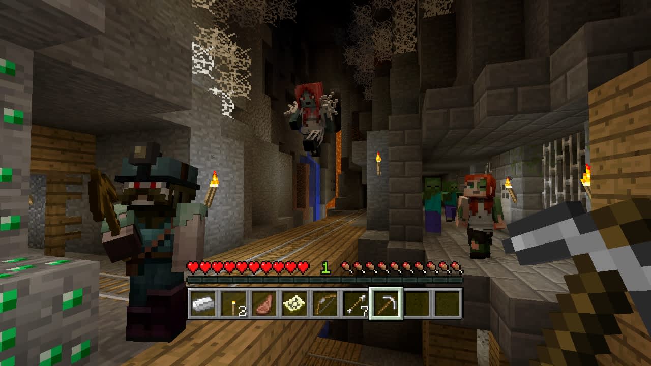 Minecraft: Nintendo Switch Edition: Campfire Tales Skin Pack — скриншот 1