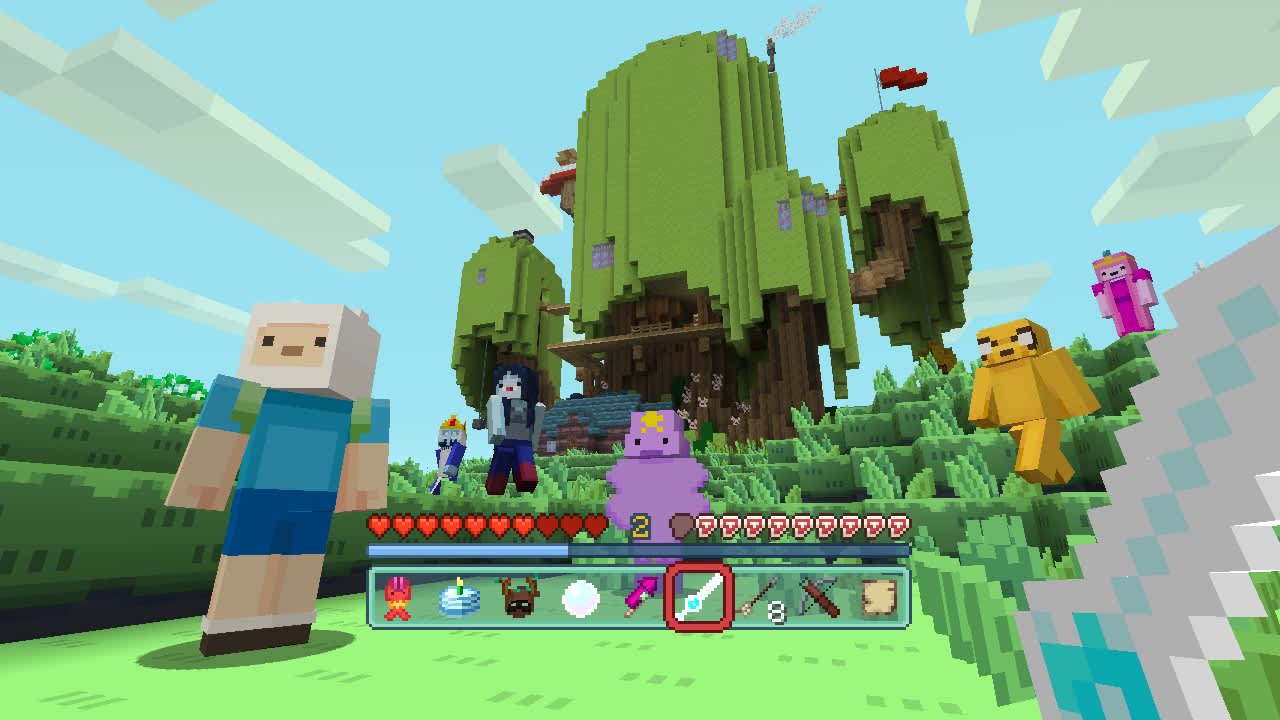 Minecraft: Nintendo Switch Edition: Adventure Time Mash-up — скриншот 1