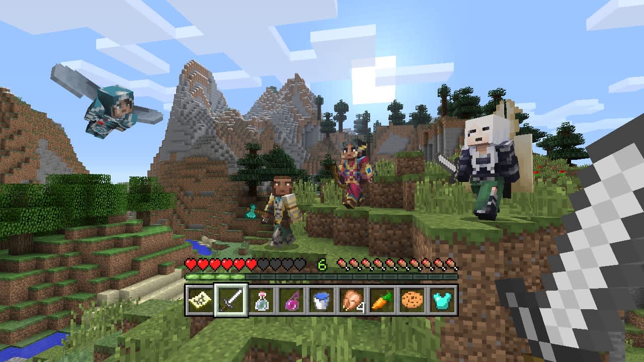 Minecraft: Nintendo Switch Edition: Magic: The Gathering Skin Pack — скриншот 1