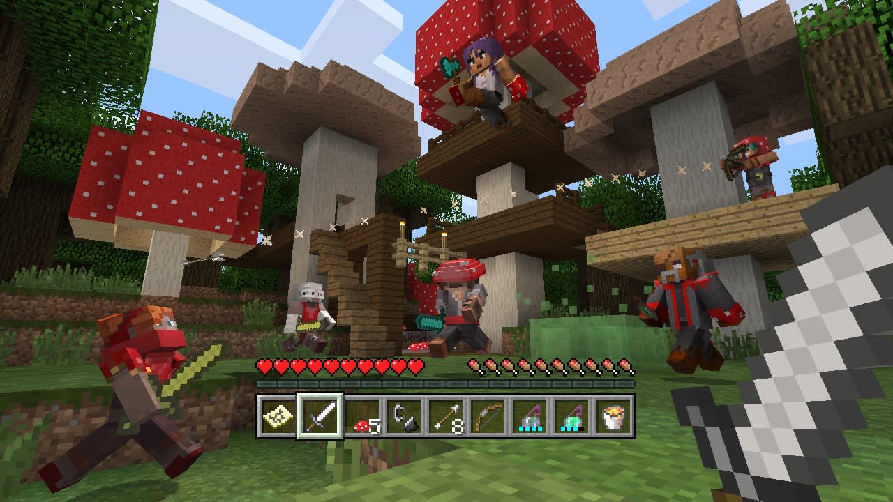 Minecraft: Nintendo Switch Edition: Biome Settlers Skin Pack 2 — скриншот 1