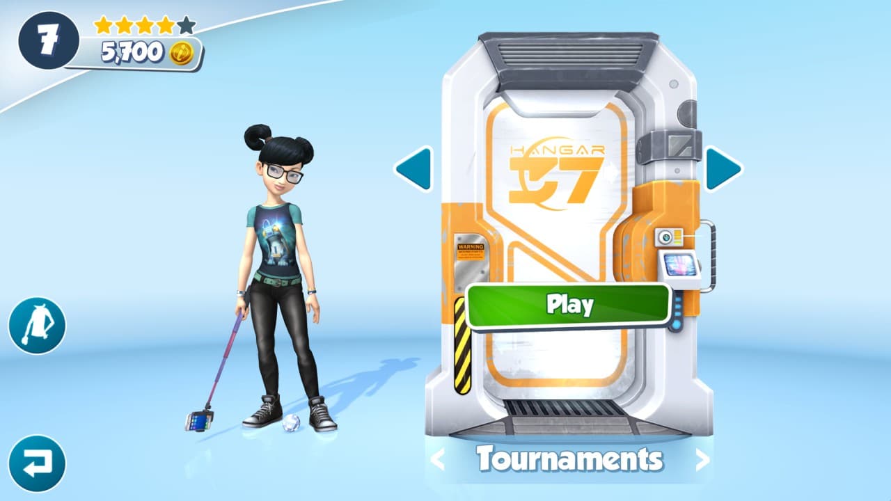 Infinite Minigolf: Hangar 37 — скриншот 1
