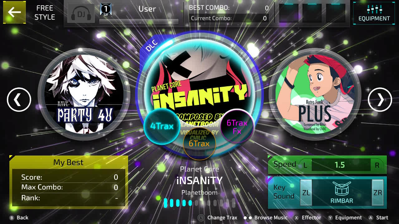 SUPERBEAT XONiC DLC iNSANITY — скриншот 1