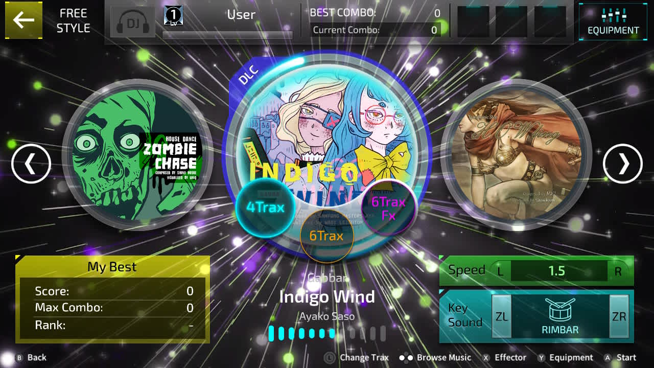SUPERBEAT XONiC DLC Indigo Wind — скриншот 1