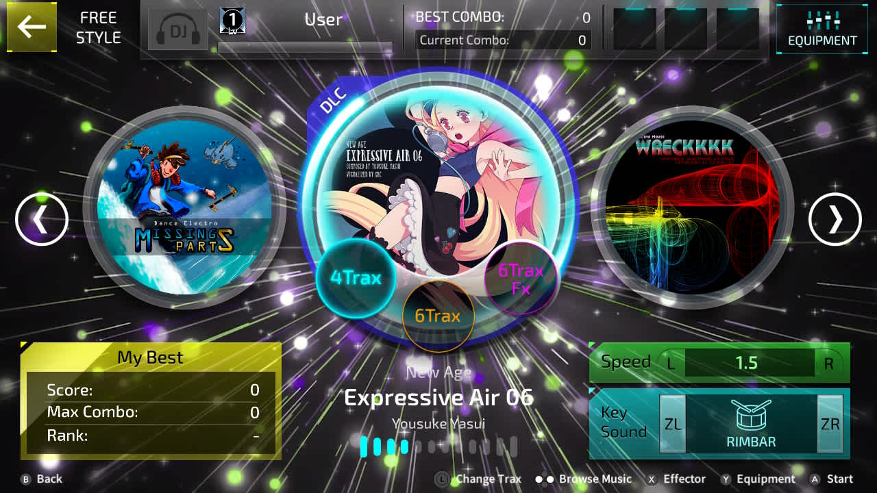 SUPERBEAT XONiC DLC Expressive Air 06 — скриншот 1