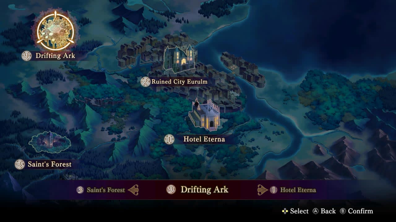 Nights of Azure 2: Bride of the New Moon: Nights of Azure 2: Side story, Time Drifts Through the Moonlit Night — скриншот 1