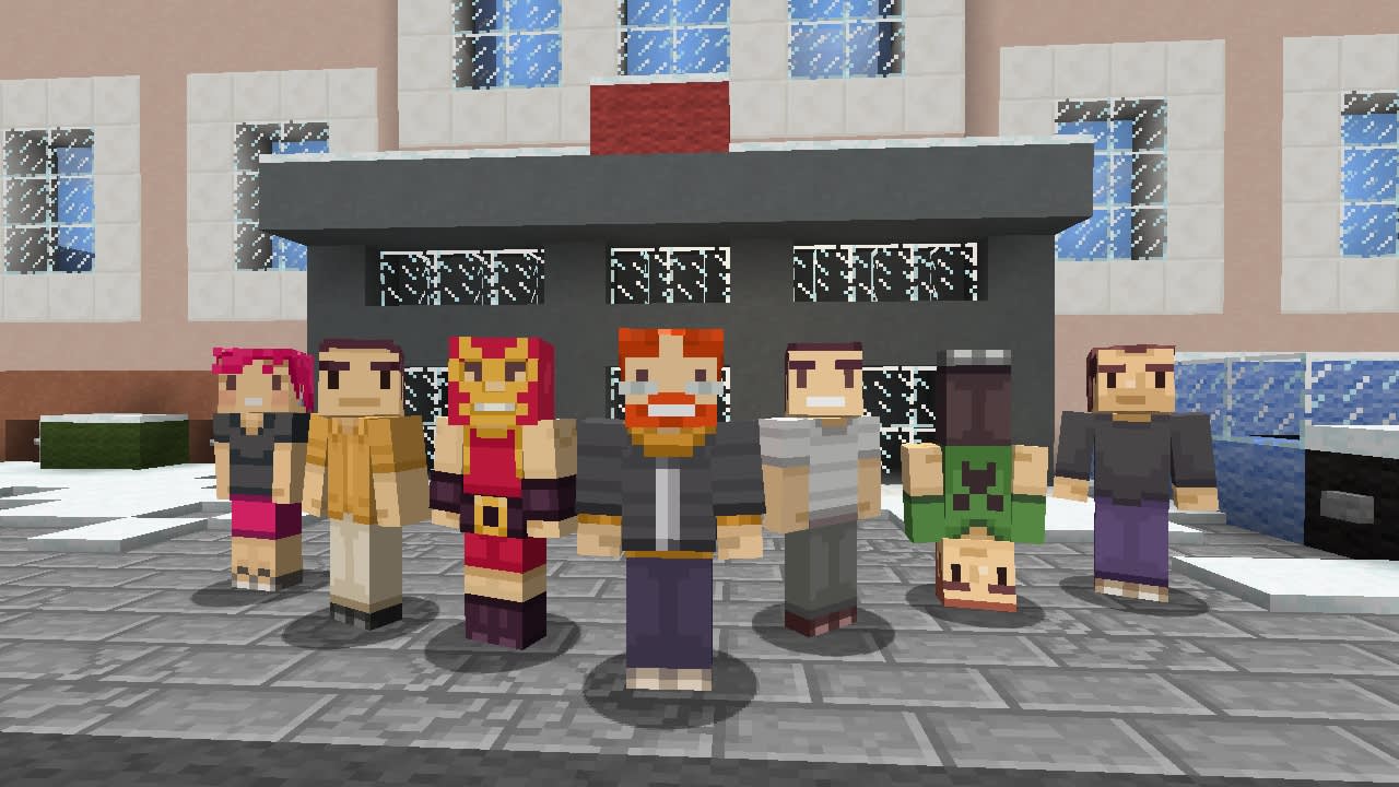Minecraft: Nintendo Switch Edition: 1st Birthday Skin Pack — скриншот 1
