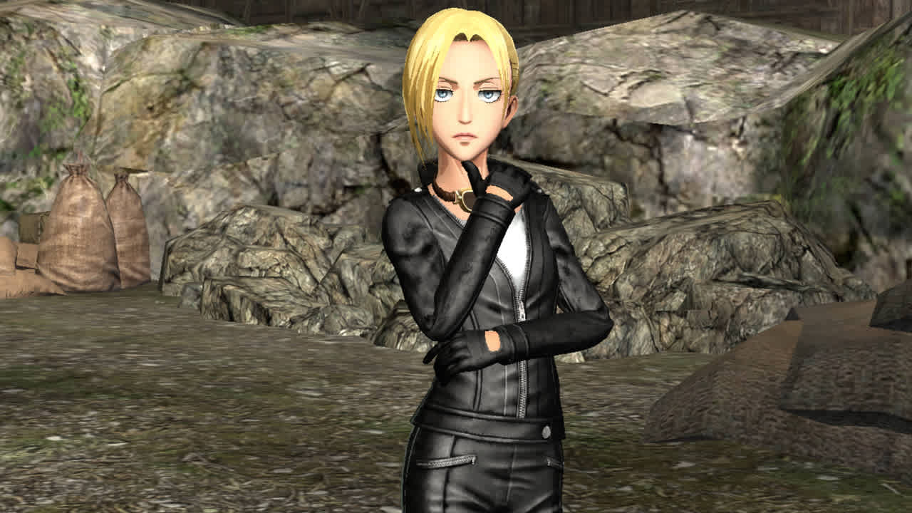 Attack on Titan 2: Additional Annie Costume: "Motorcycle Outfit" — скриншот 1