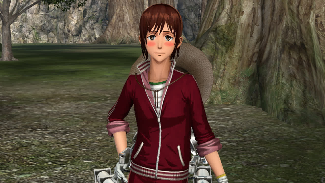 Attack on Titan 2: Additional Sasha Costume: "Sports Outfit" — скриншот 1