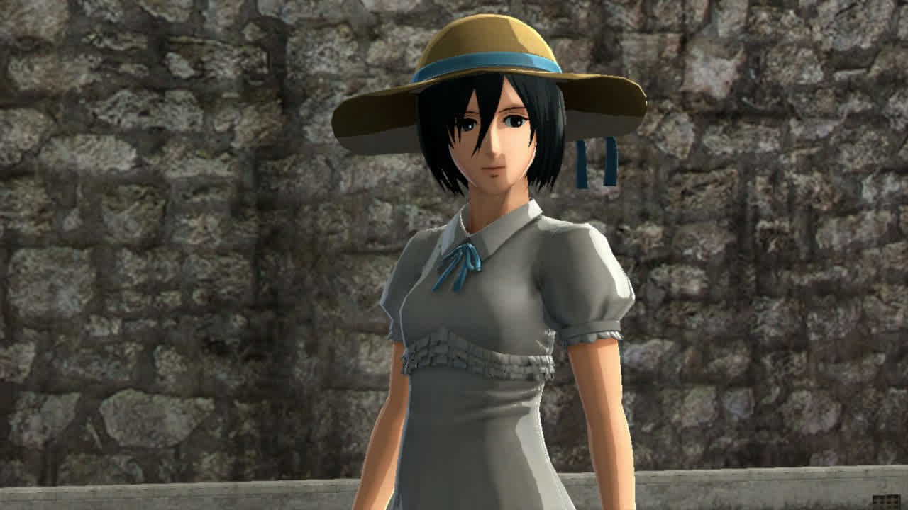 Attack on Titan 2: Mikasa Costume "Summer Festival" — скриншот 1