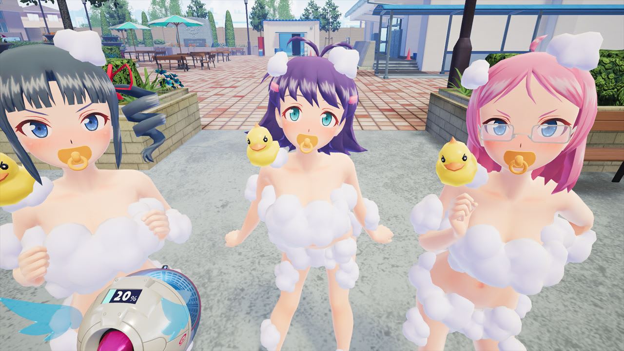 Gal*Gun 2 - Bubble Bath Bikini Set — скриншот 1