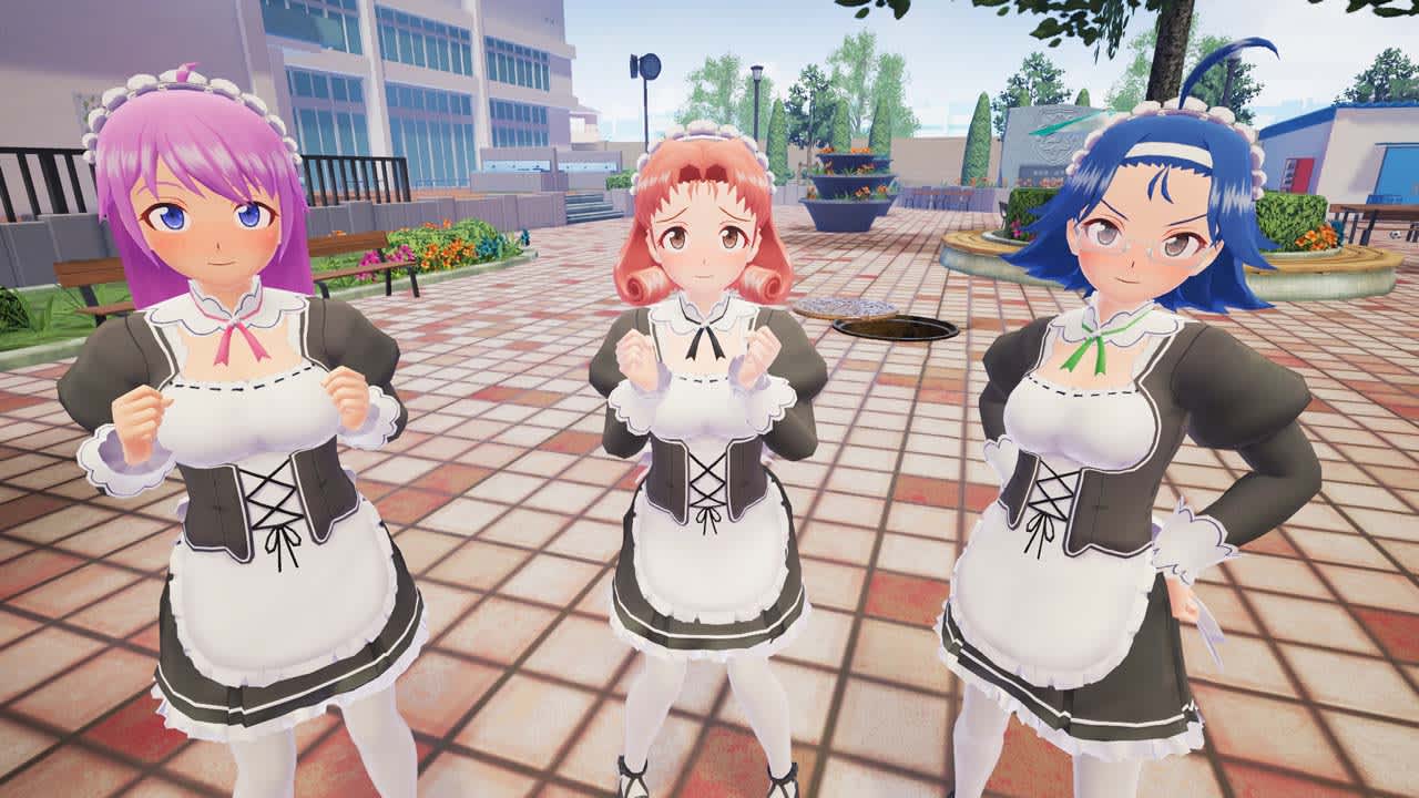 Gal*Gun 2 - Fancy Maid Mini-skirt Set — скриншот 1
