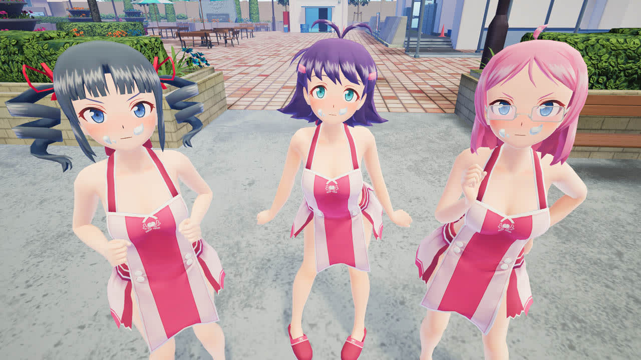 Gal*Gun 2 - Risque Apron Set — скриншот 1