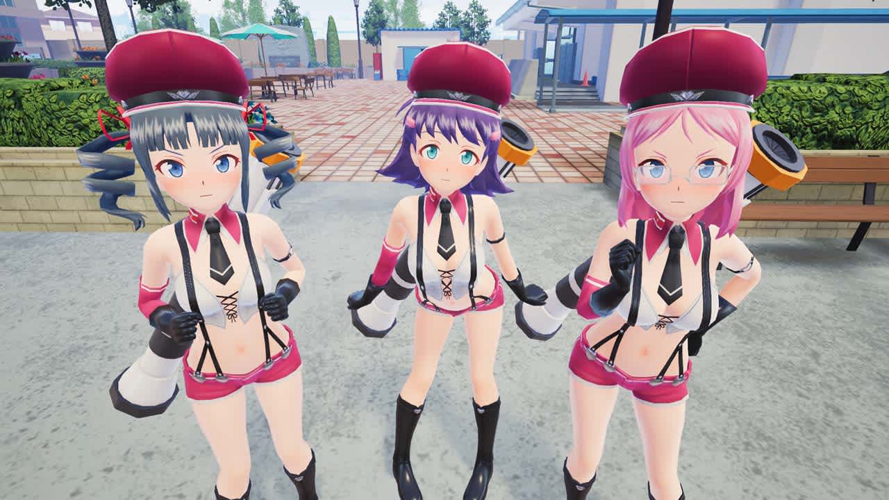 Gal*Gun 2 - Sergeant Suspenders Set — скриншот 1