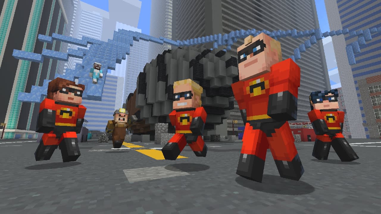 Minecraft: Nintendo Switch Edition: The Incredibles Skin Pack — скриншот 1