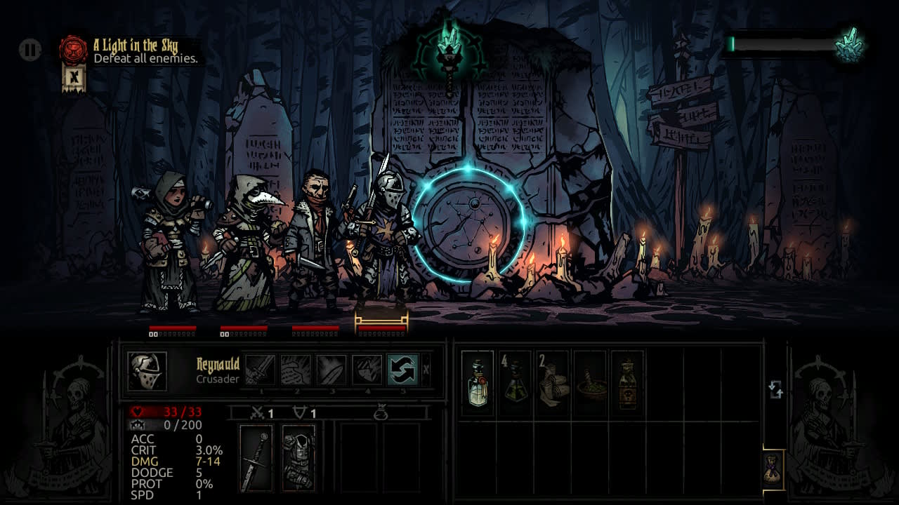 Darkest Dungeon®: The Color of Madness — скриншот 1