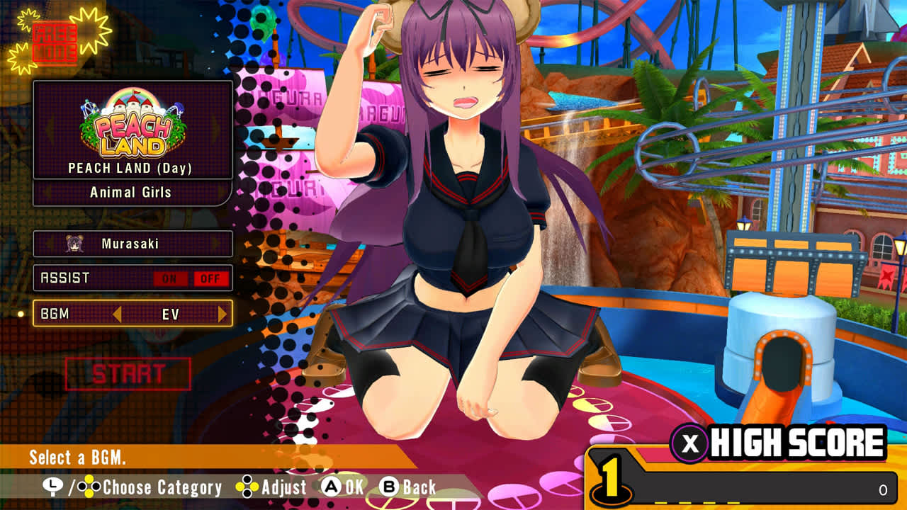 SENRAN KAGURA Peach Ball: SENRAN KAGURA EV Stage BGM — скриншот 1