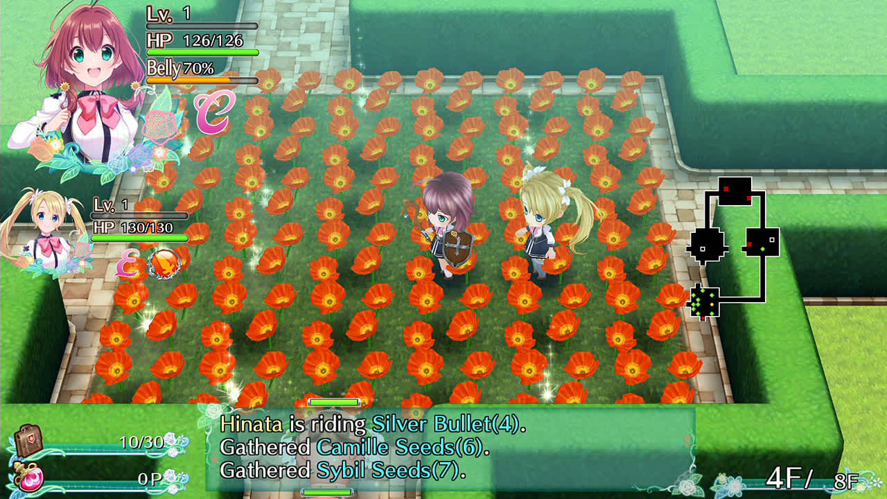 Omega Labyrinth Life: Additional Dungeon: Flower Fantasia — скриншот 1