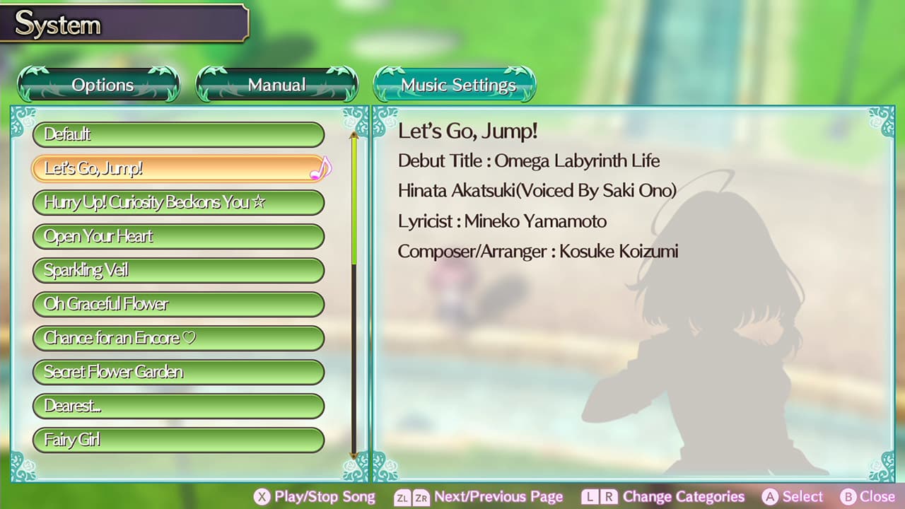 Omega Labyrinth Life: Character Song: Hinata — скриншот 1