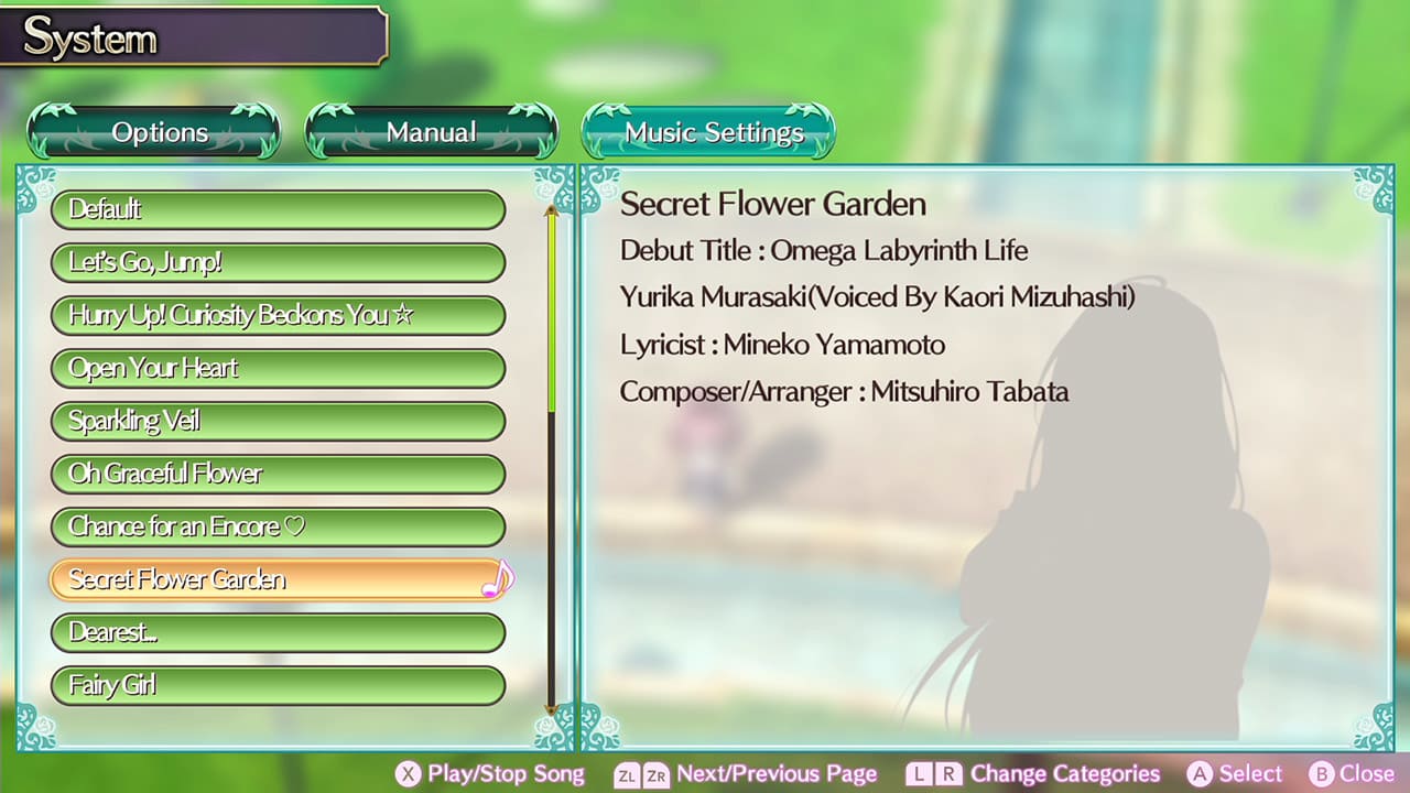 Omega Labyrinth Life: Character Song: Yurika — скриншот 1