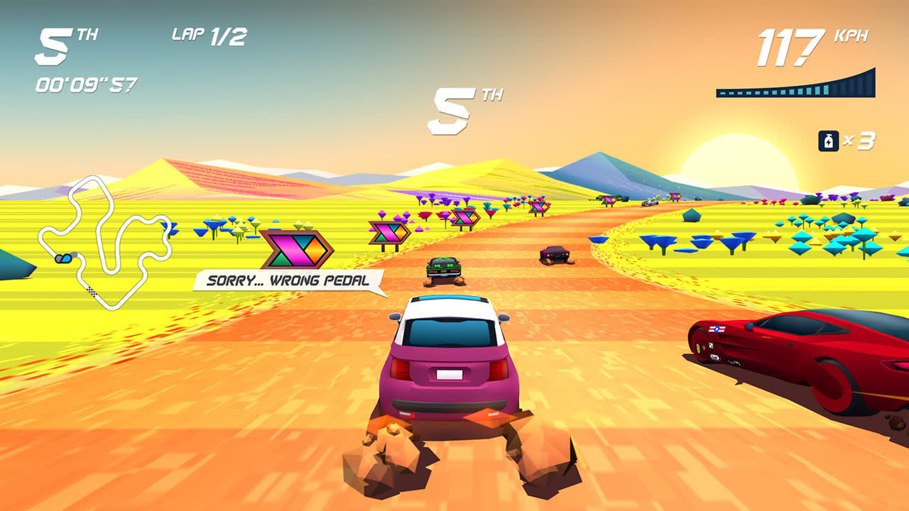 Horizon Chase Turbo - Rookie Series DLC (PHYSICAL VERSION) — скриншот 1