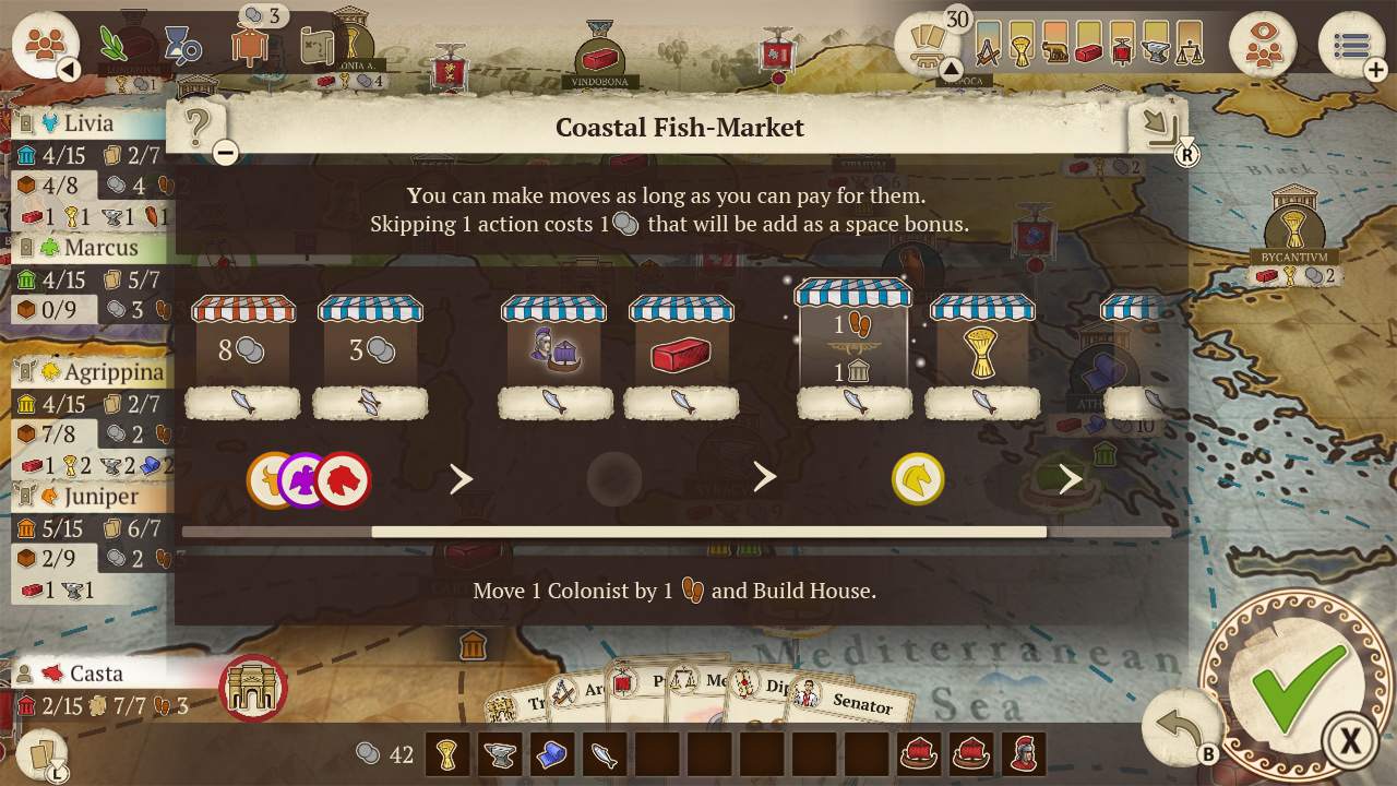 Concordia: Digital Edition - Fish Market — скриншот 1