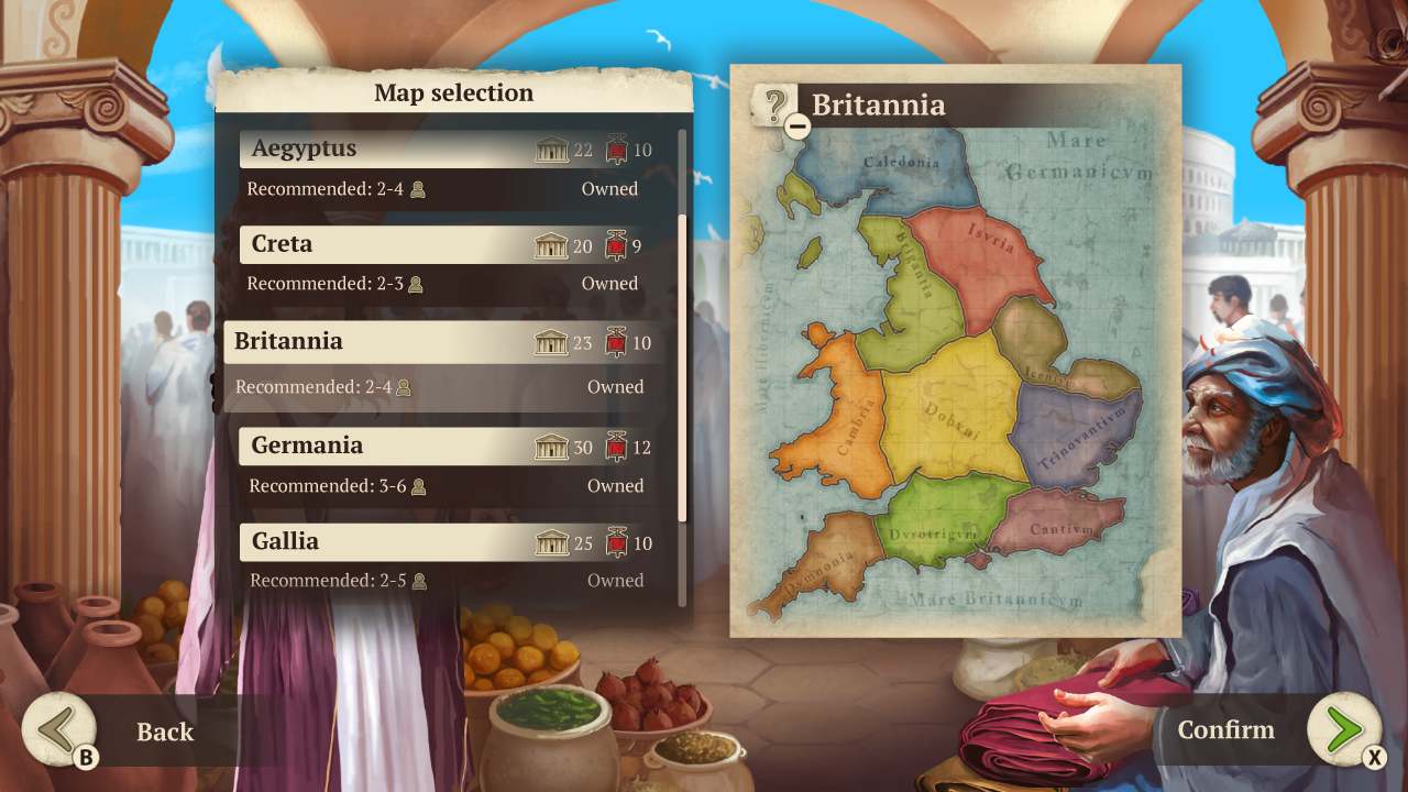 Concordia: Digital Edition - Britannia & Germania — скриншот 1