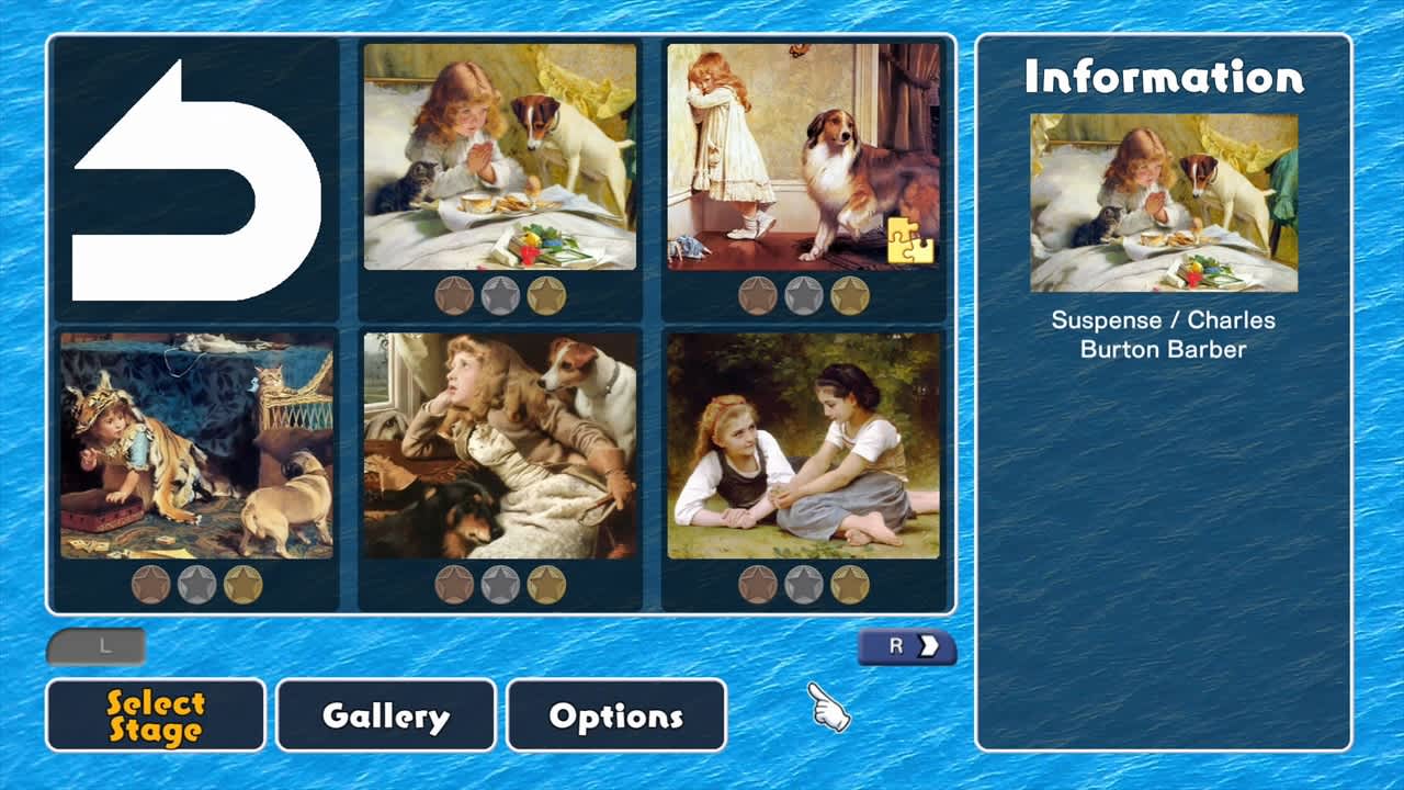 Jigsaw Masterpieces: Masterpieces of World  - Girls in the Paintings - — скриншот 1