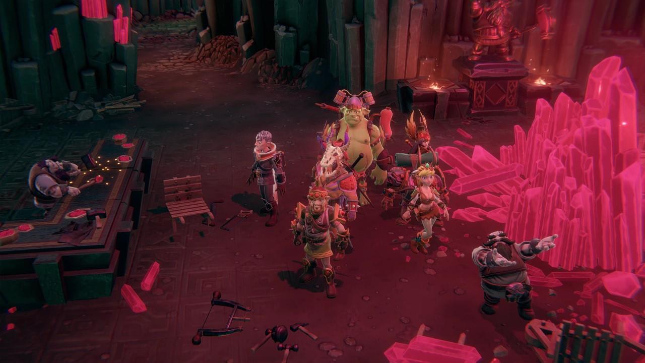 The Dungeon of Naheulbeuk: The Amulet of Chaos - Chicken Edition: The Dungeon of Naheulbeuk: The Amulet of Chaos - Back to the futon — скриншот 1